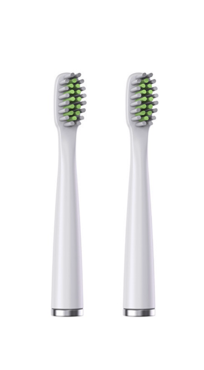 Têtes de brosse de rechange Dr. Milou (lot de 2) – Brosse à dents électrique avancée pour animaux