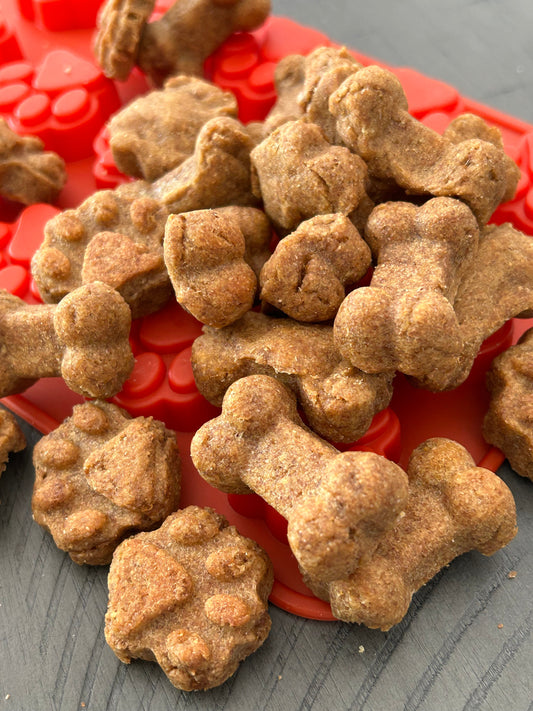 Friandises Lucy Loo - Friandises de Tilly - Beurre de cacahuète, banane et bacon (sachet de 142 g)