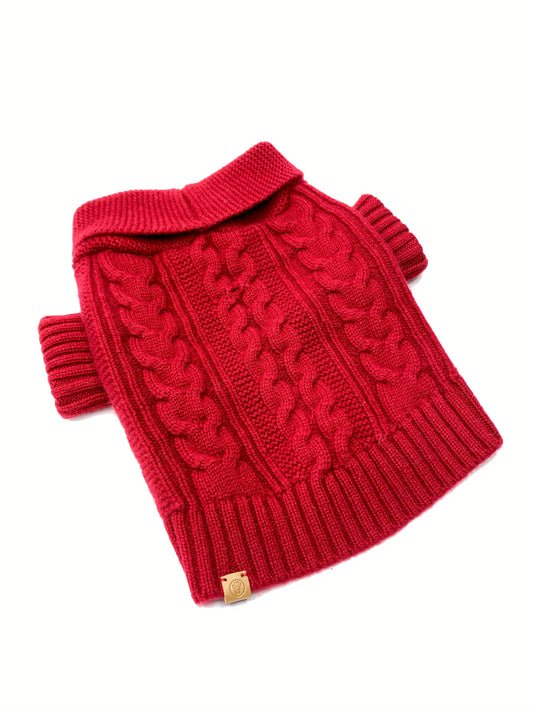 Gilet en cachemire Brooklyn, couleur grenat