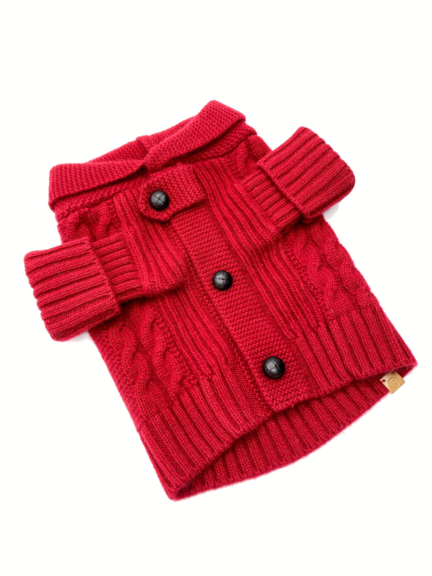 Gilet en cachemire Brooklyn, couleur grenat