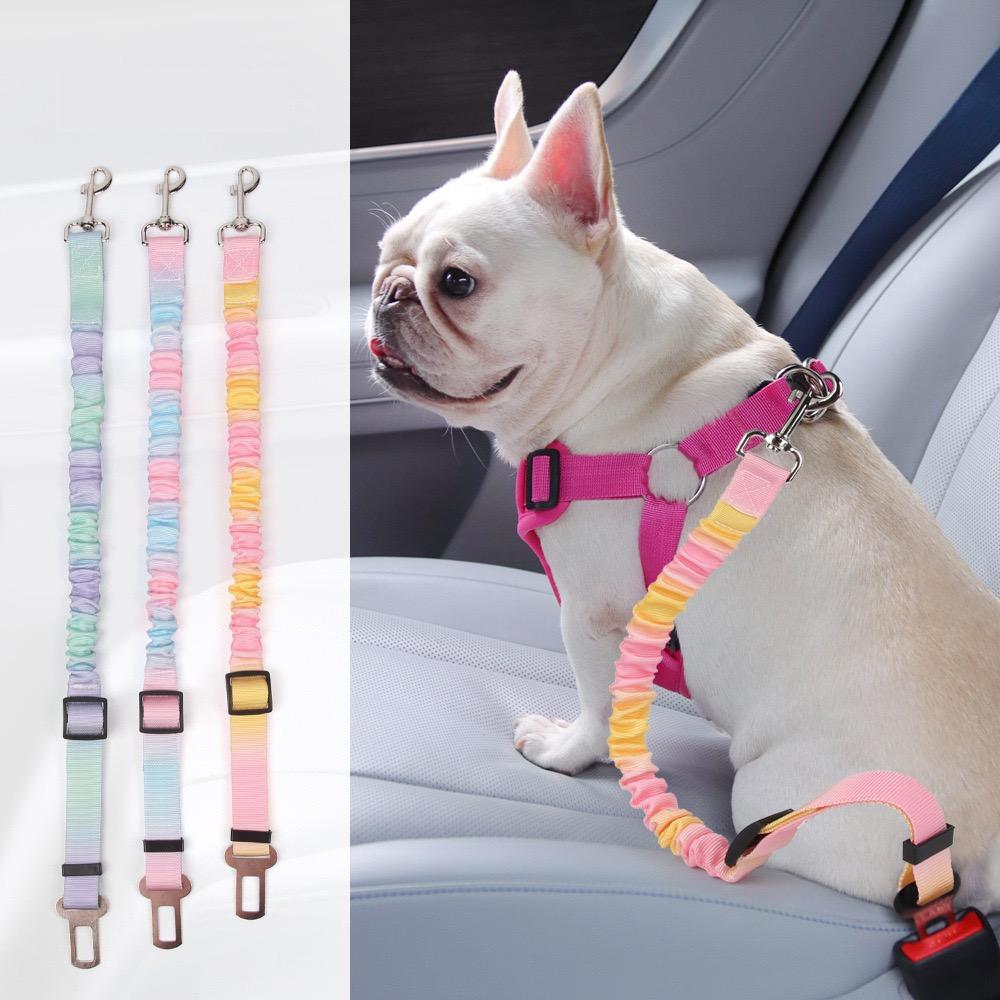 Ceinture de sécurité auto réglable pour animaux de compagnie Milou &amp; Lumi