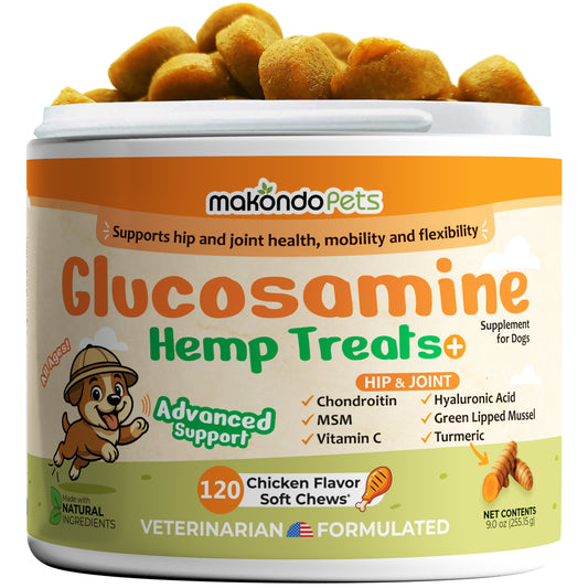 Glucosamina para perros - 120 comprimidos masticables blandos