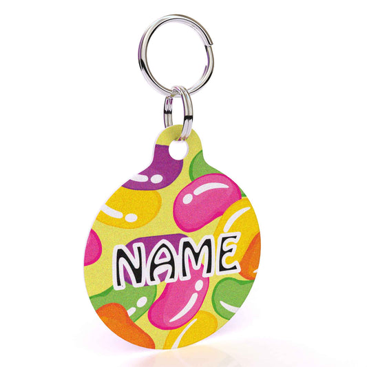 Médaille d'identification pour chien Jelly Beans HD