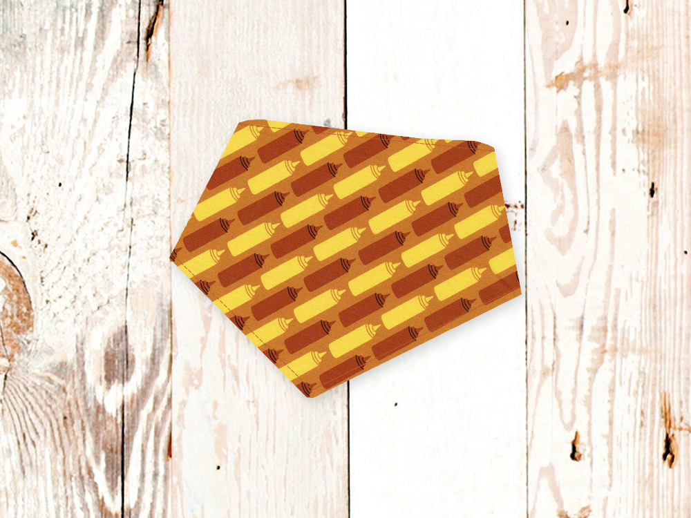 Bandana para perros "Ketchup y mostaza"