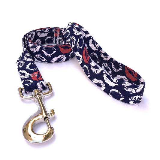 Laisse pour chien noir Kisses