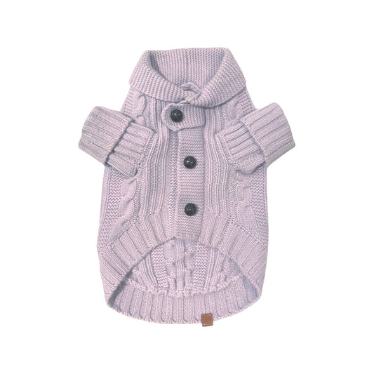 Gilet en cachemire Brooklyn, lilas doux 