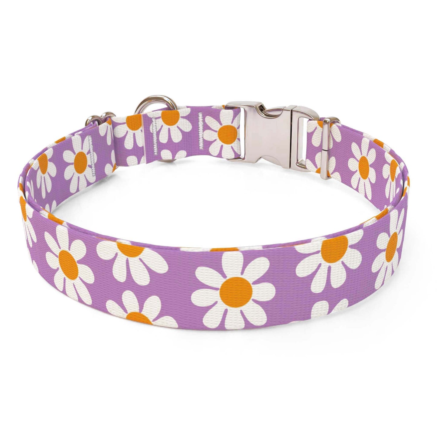 Collier pour chien Lavande Marguerite