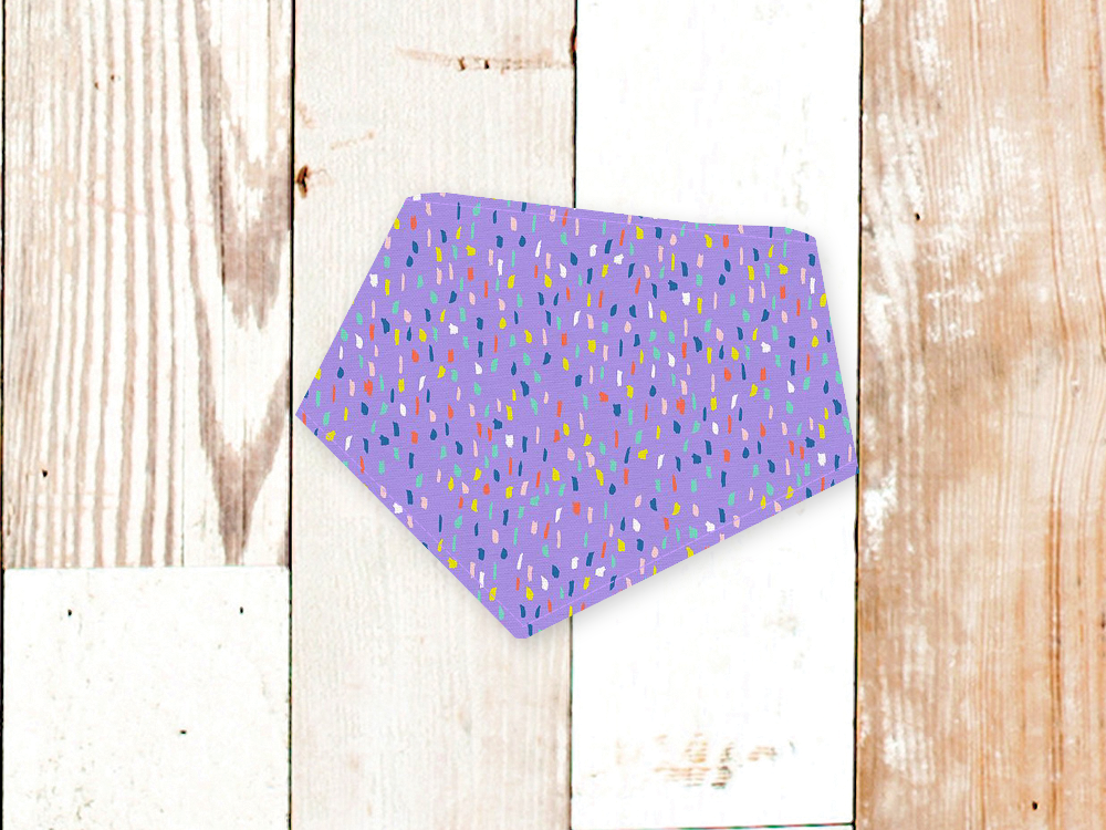 "Lavender Party" Dog Bandana