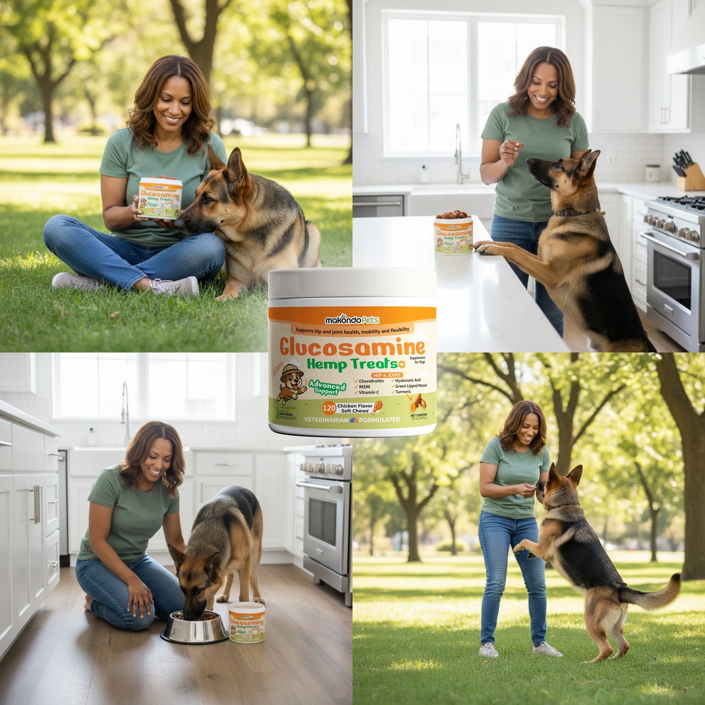 Glucosamina para perros - 120 comprimidos masticables blandos