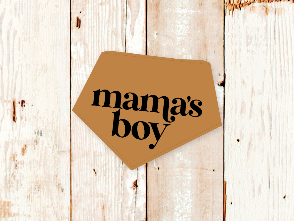 Pañuelo para perro "Niño de mamá"