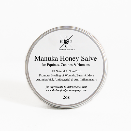 Ungüento de miel de Manuka para perros, caballos y humanos