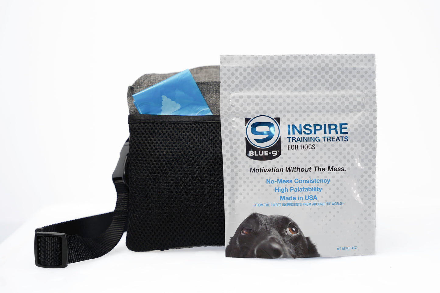 Pochette à friandises et friandises pour l'entraînement canin INSPIRE
