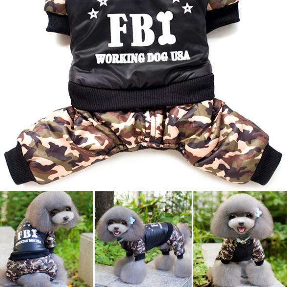 Abrigo de camuflaje del FBI | Pantalones de mono