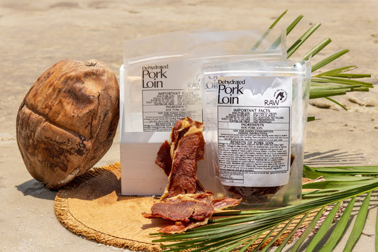 Longe de porc déshydratée | Raw Instincts | Produite en petites quantités, d'origine américaine, pour chats et chiens