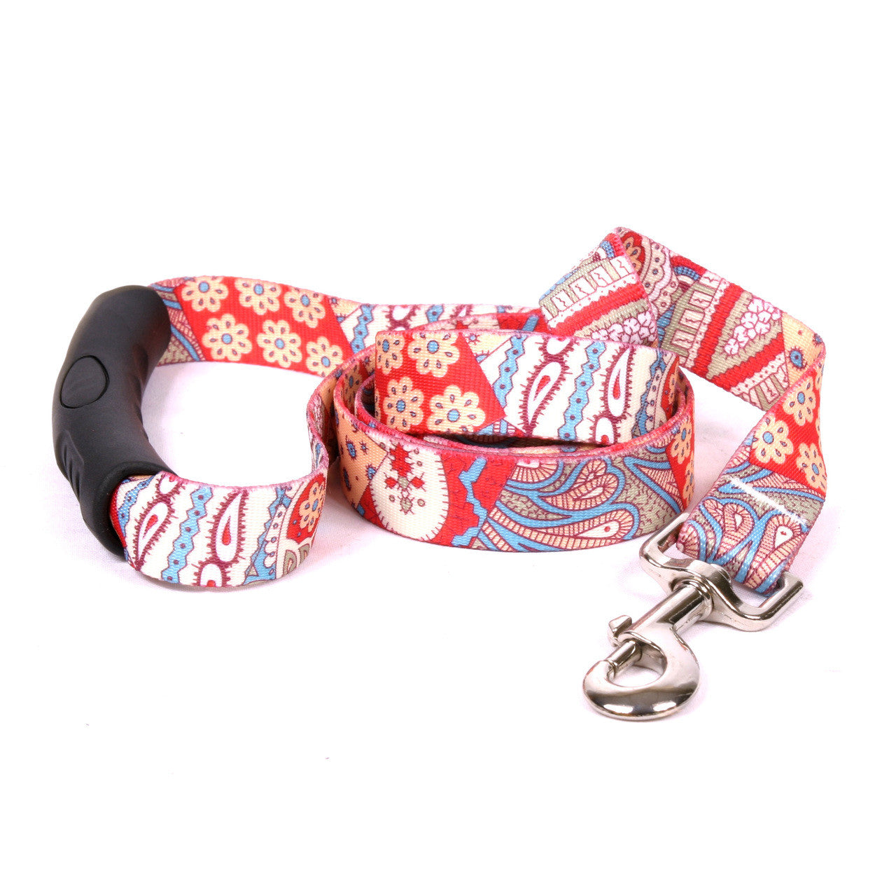 Correa para perro con patchwork bohemio