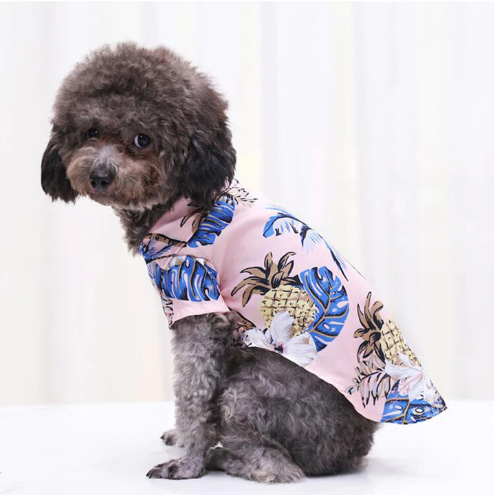 Camisas hawaianas para mascotas