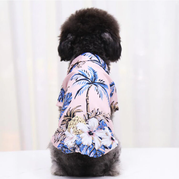 Camisas hawaianas para mascotas