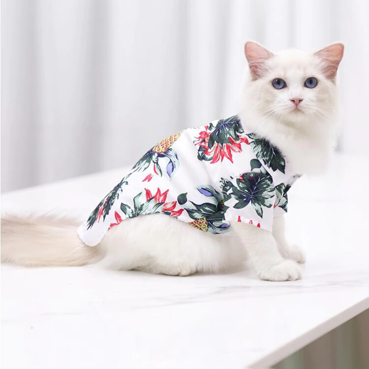 Camisas hawaianas para mascotas