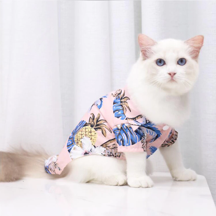 Camisas hawaianas para mascotas