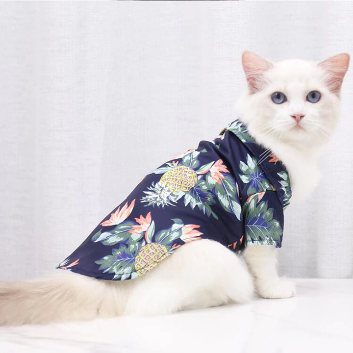 Camisas hawaianas para mascotas