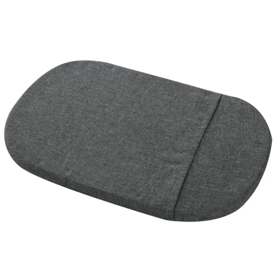 Cochecito plegable de lujo para mascotas, 2 en 1 (gris) 