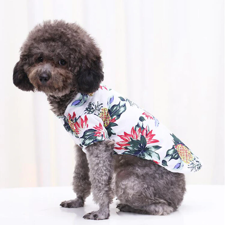 Camisas hawaianas para mascotas