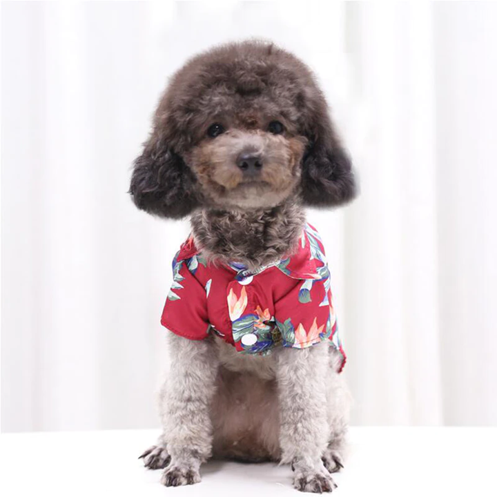 Camisas hawaianas para mascotas