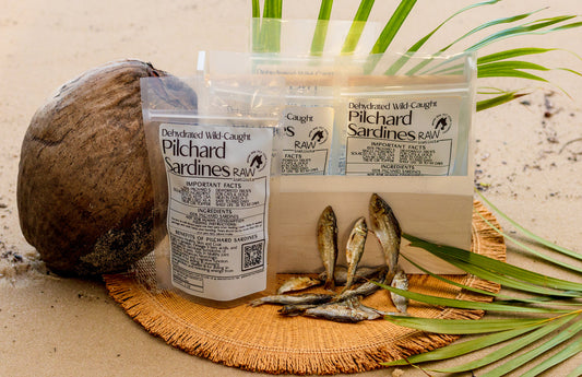 Sardines sauvages déshydratées pour chats et chiens — 100 % ingrédient unique | Raw Instincts Florida | 57 g