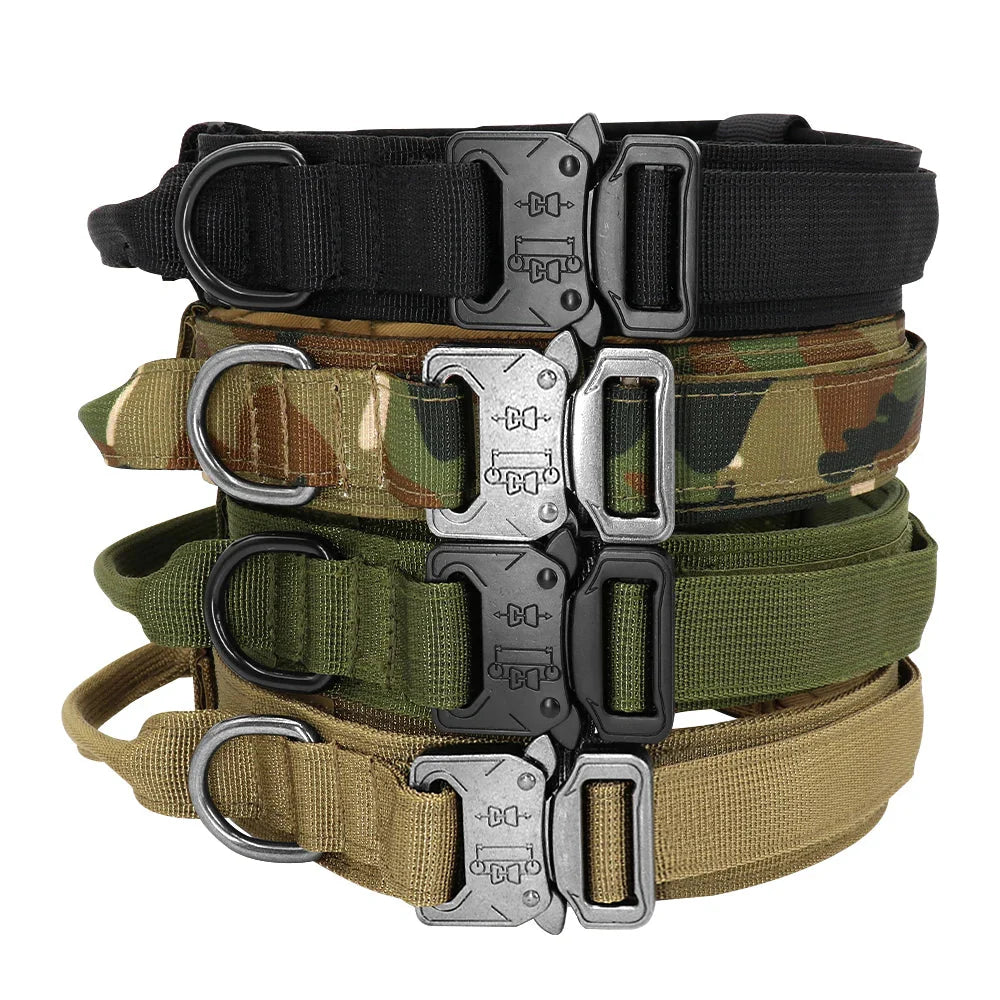 Collier et laisse Tactical Luxe