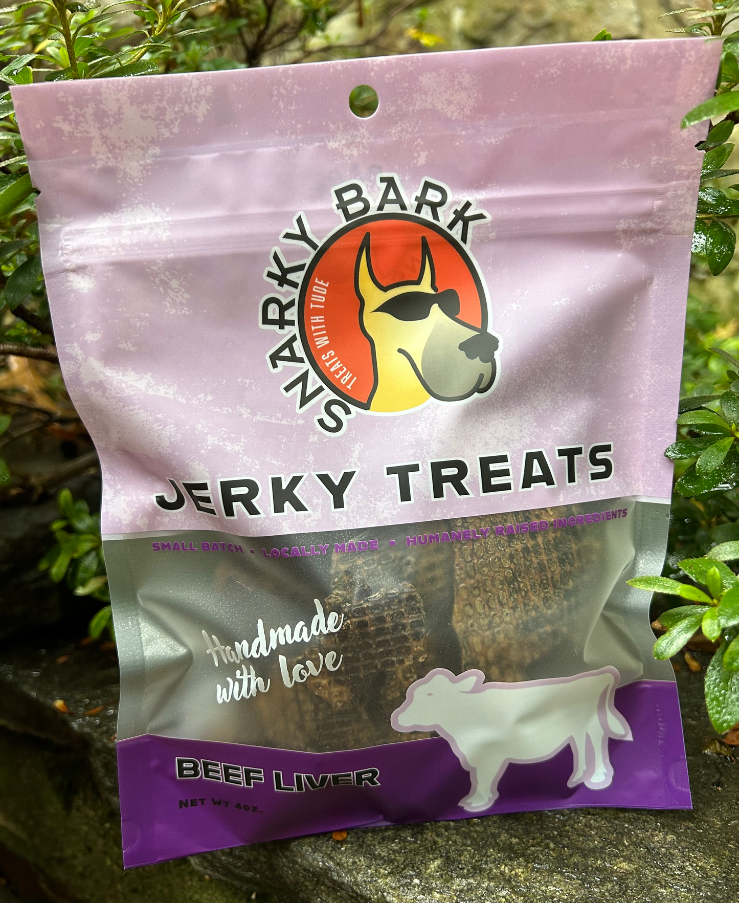 Cecina de hígado de res Snarky Bark