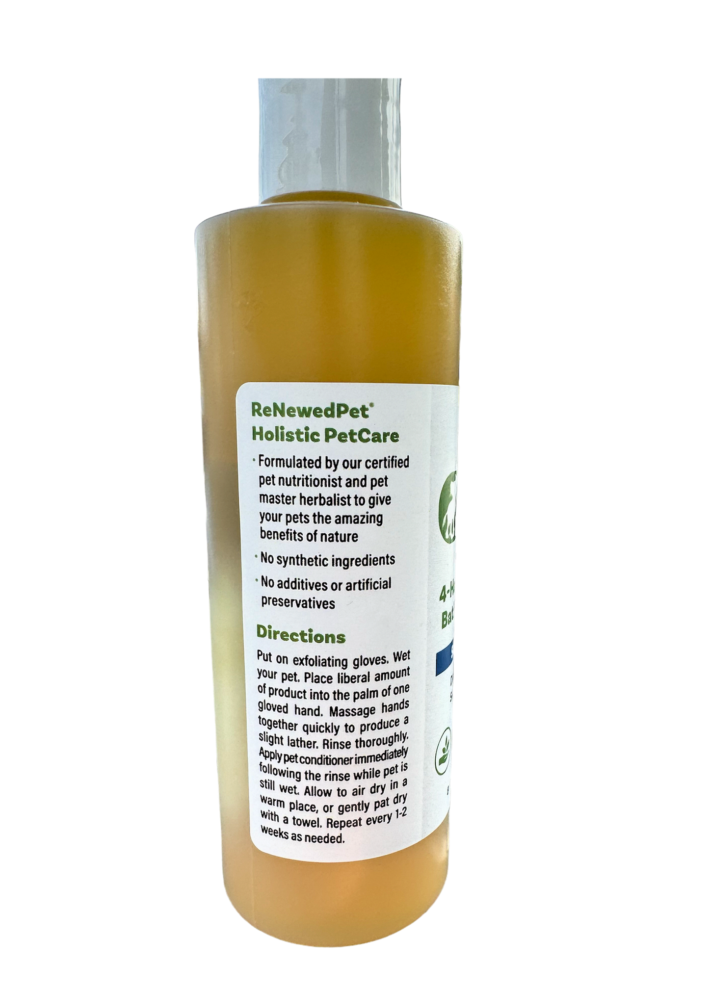 4-SHAMPOING SENSIBLE POUR ANIMAUX SANS POILS
