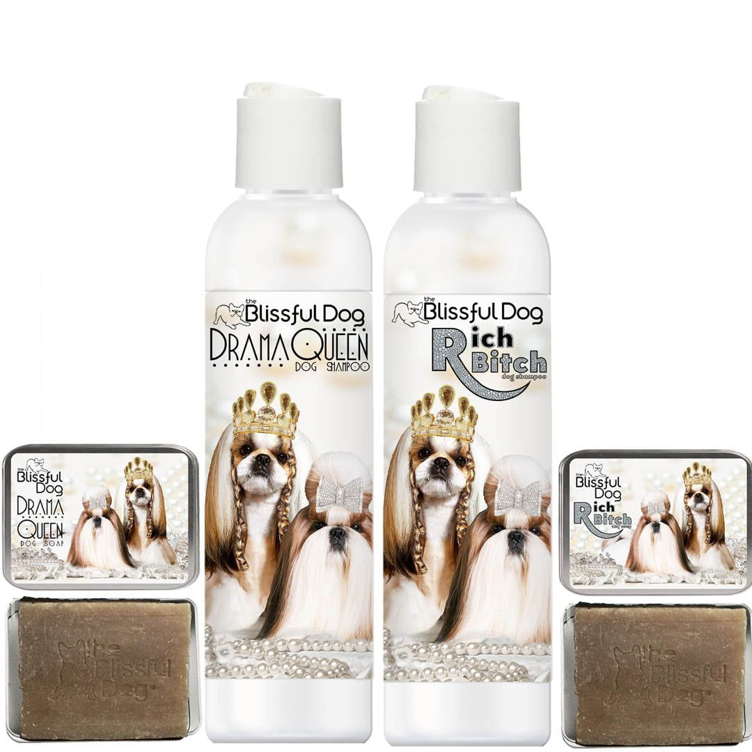 Shampoing Shih Tzu Rich Bitch &amp; Drama Queen 