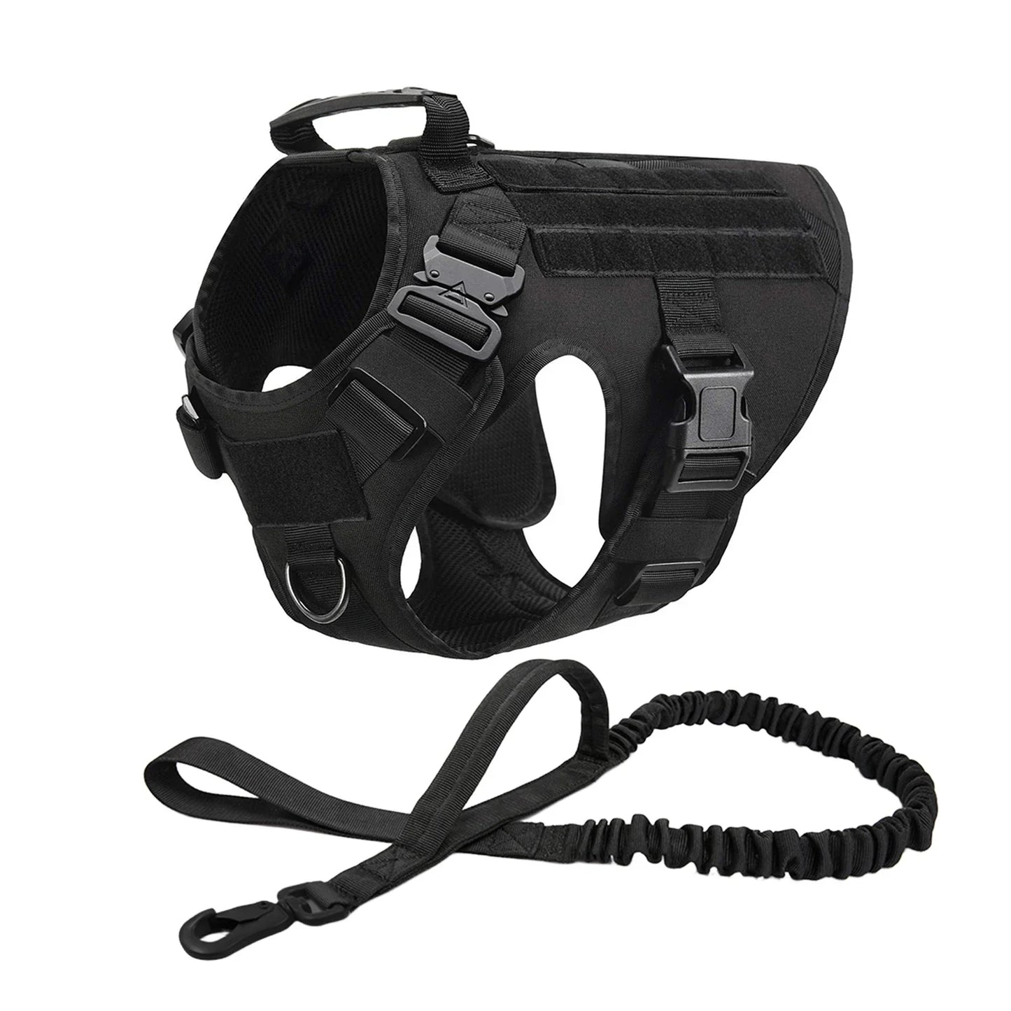 Conjunto de arnés y correa tácticos para perros Ultimate Explorer