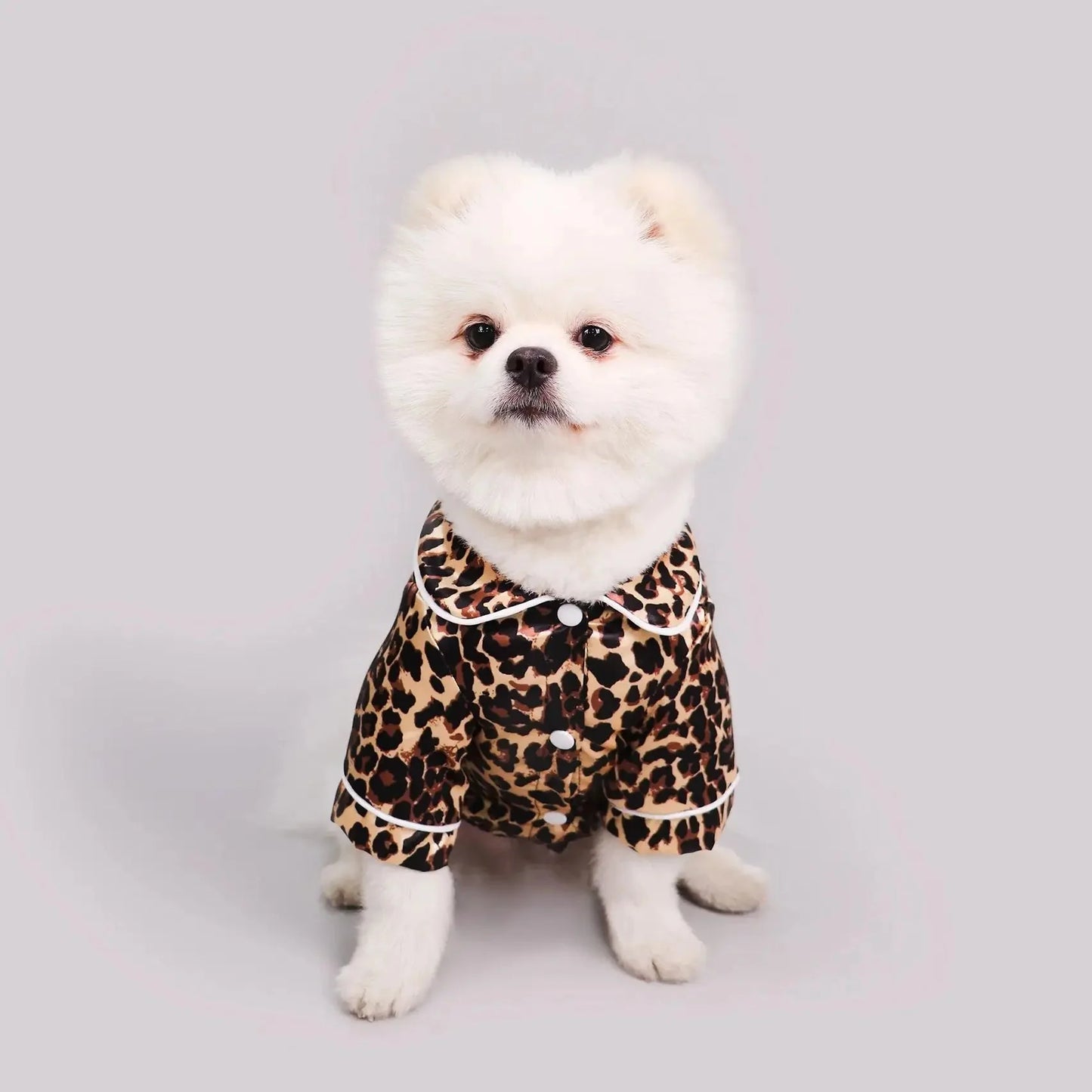 Pijama para mascota - Ropa de estar con estampado animal