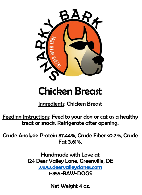 Snarky Bark Poulet séché