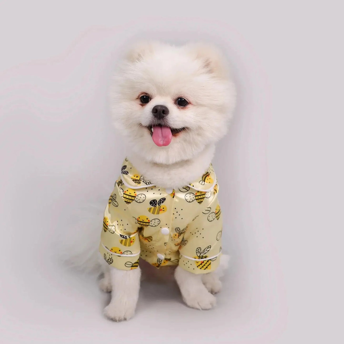 Pijama para mascota - Ropa de estar con estampado animal