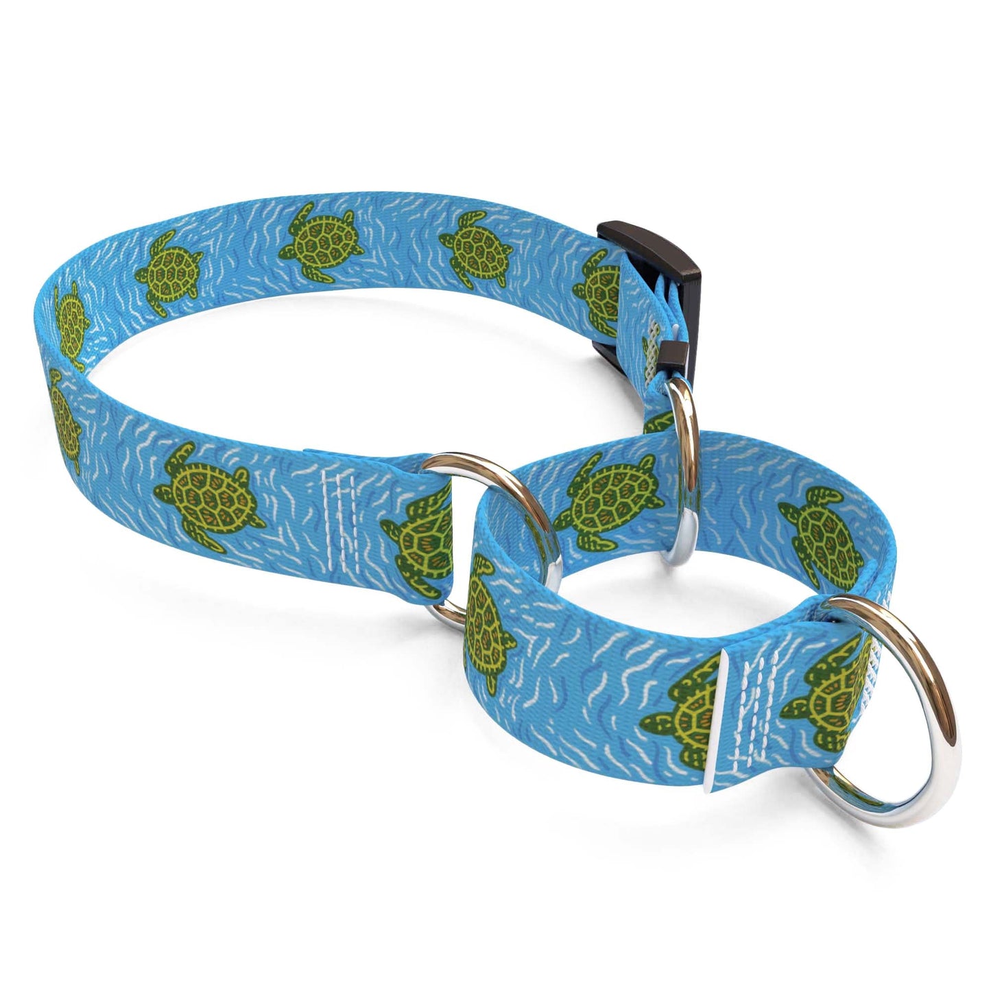 Collier pour chien Tortues marines