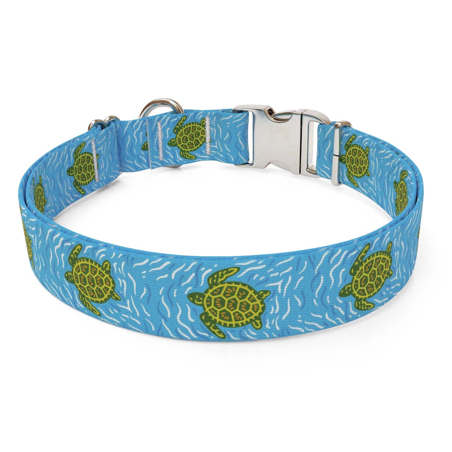 Collier pour chien Tortues marines