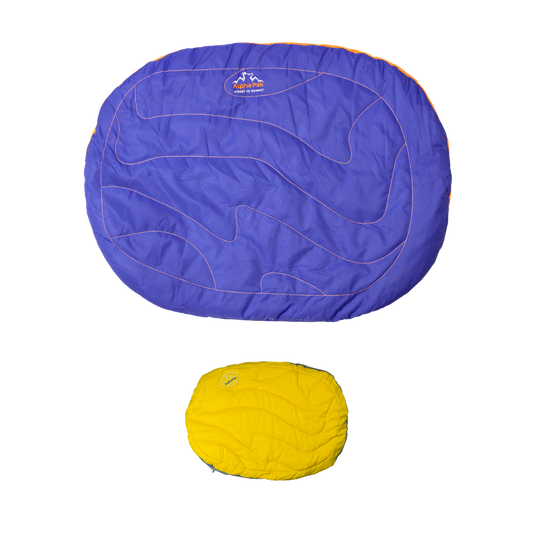 Tapis de couchage imperméable et compressible pour chien Adventure