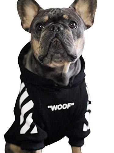 Sweat à capuche Fresh Pawz Woof pour chien