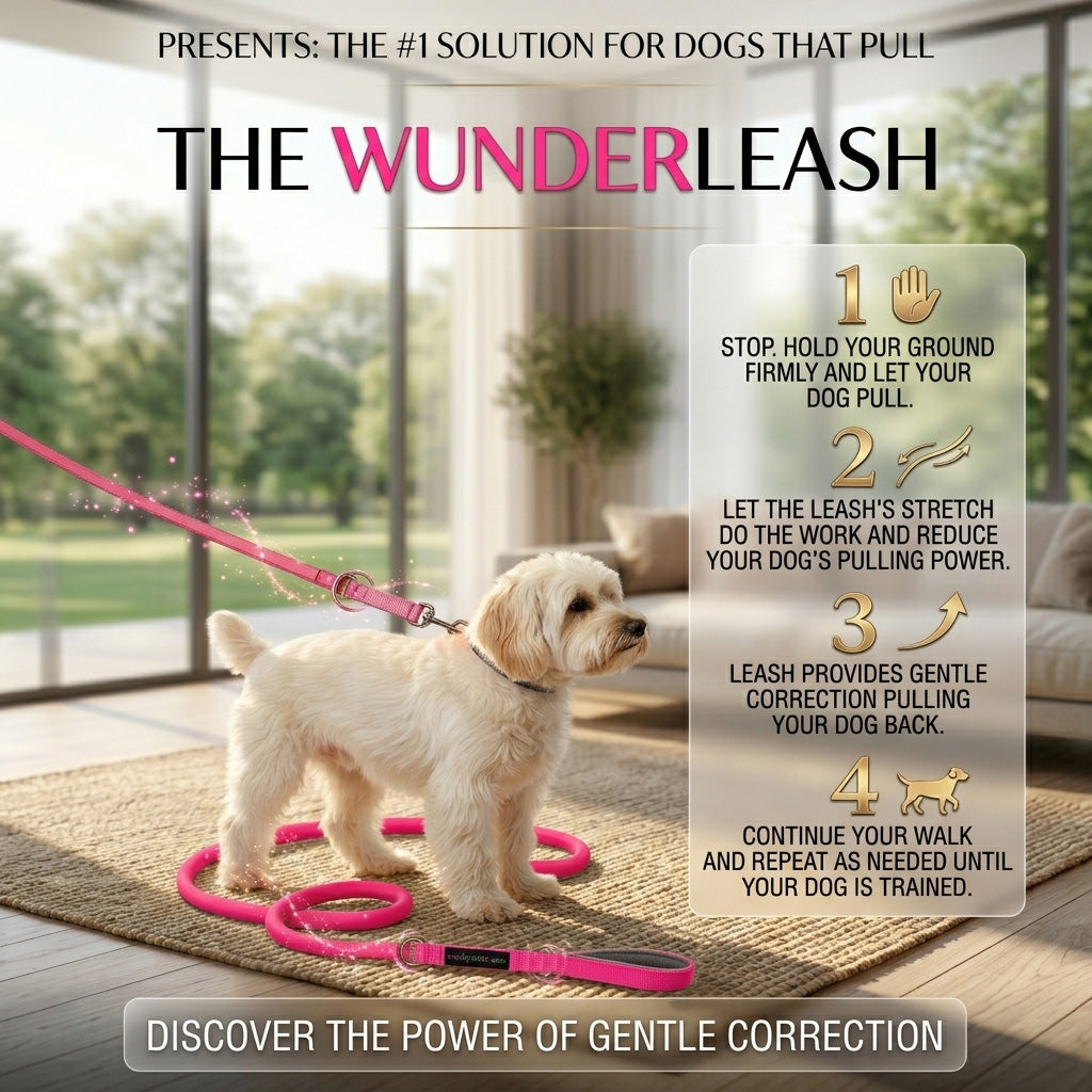 WUNDERleash de WACKYwalk'r: la correa antitirones original para perros 