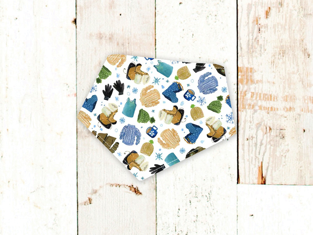 Bandana para perros "Clima invernal"