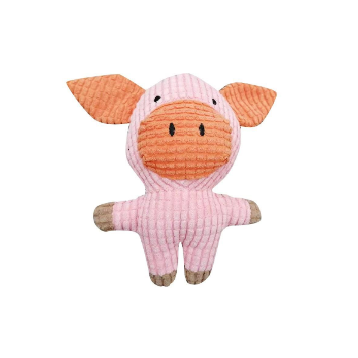 Peluche couineuse Milou &amp; Lumi Pet - Cochon