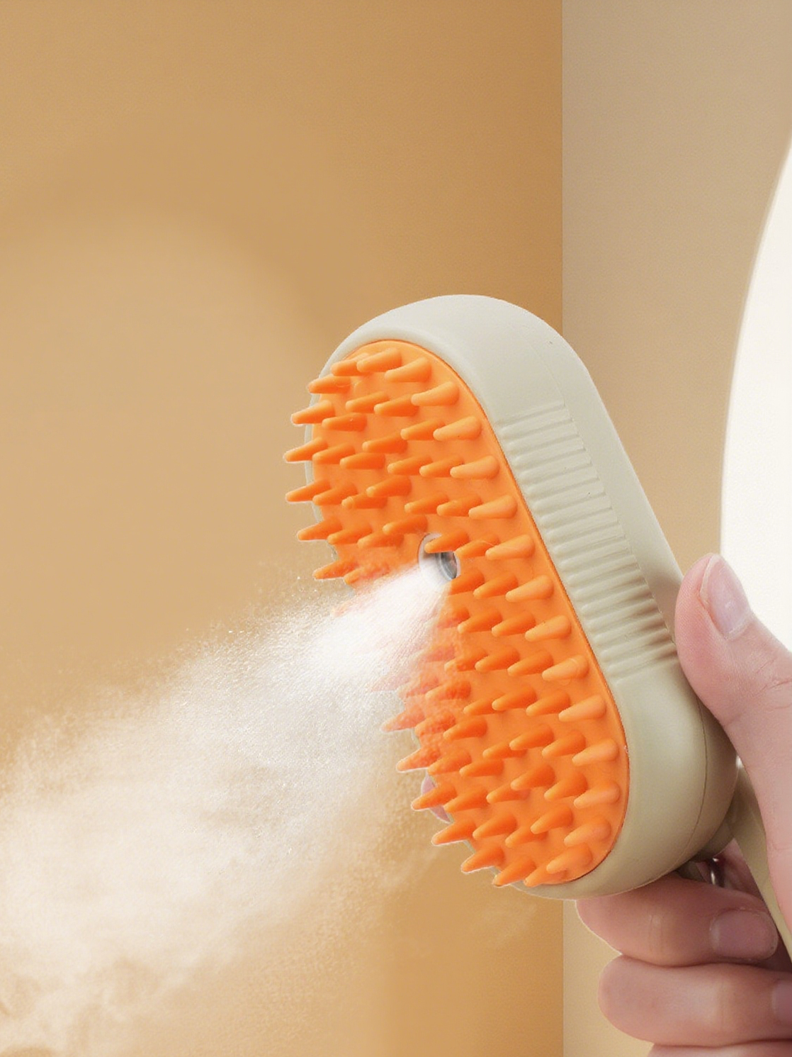 Brosse de toilettage vapeur 4 en 1 Milou &amp; Lumi