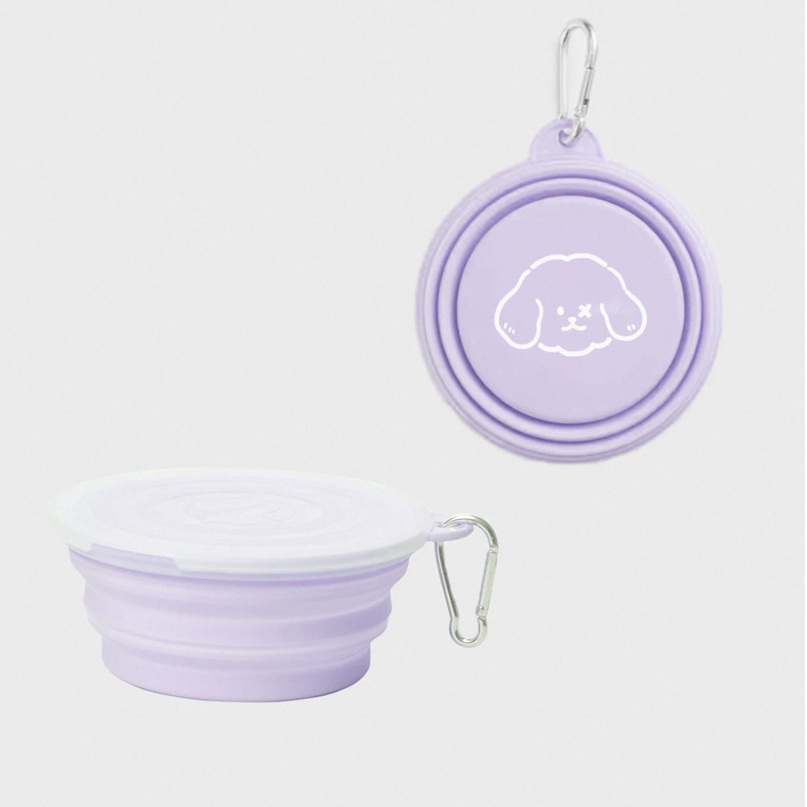 Bol de voyage pliable pour animaux Milou &amp; Lumi