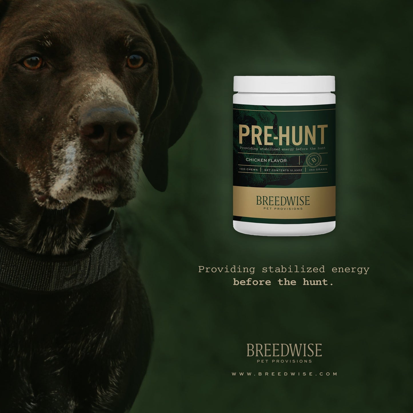 Masticables blandos para perros Breedwise Pre-HUNT