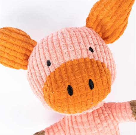 Peluche couineuse Milou &amp; Lumi Pet - Cochon