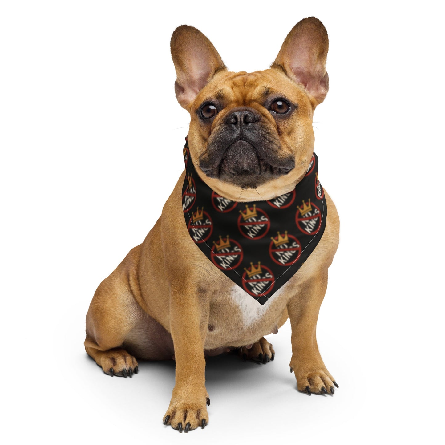 Bandana imprimé « Pas de rois »