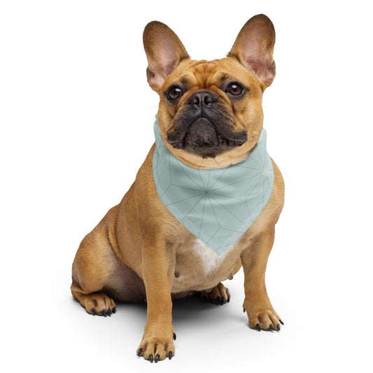 Bandana géométrique Sebastian &amp; Clementine pour chiens et chats