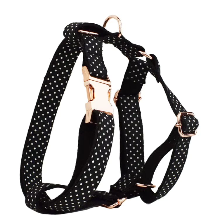 Ensemble classique personnalisé à pois noirs